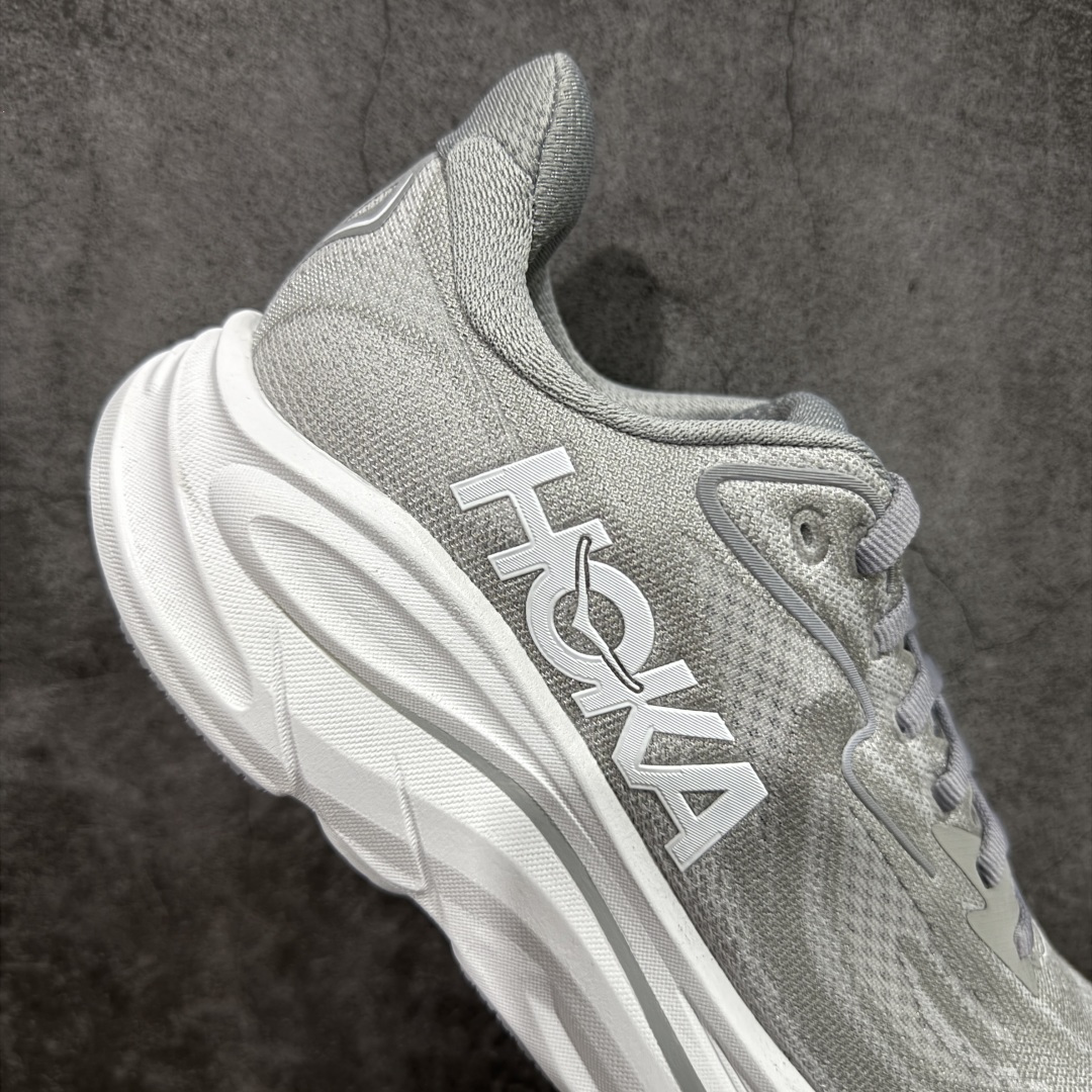 图片[7]-【纯原H版】Hoka One One M CLIFTON 10 克利夫顿10代系列 低帮厚底网织轻量休闲运动慢跑鞋 #升级原楦开发版型 #采用透气针织工程材料鞋面材质 #轻量化材料高弹力泡棉升级中底 #内嵌欧索莱Ortholite® 混合(再生)鞋垫 #外置耐磨防滑橡胶模块❗️ 尺码：36-45含半码-选品中心