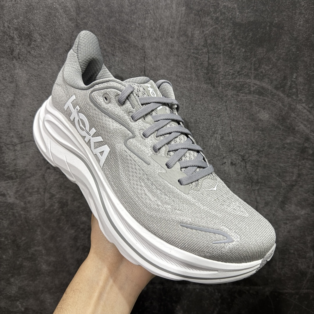 图片[3]-【纯原H版】Hoka One One M CLIFTON 10 克利夫顿10代系列 低帮厚底网织轻量休闲运动慢跑鞋 #升级原楦开发版型 #采用透气针织工程材料鞋面材质 #轻量化材料高弹力泡棉升级中底 #内嵌欧索莱Ortholite® 混合(再生)鞋垫 #外置耐磨防滑橡胶模块❗️ 尺码：36-45含半码-选品中心