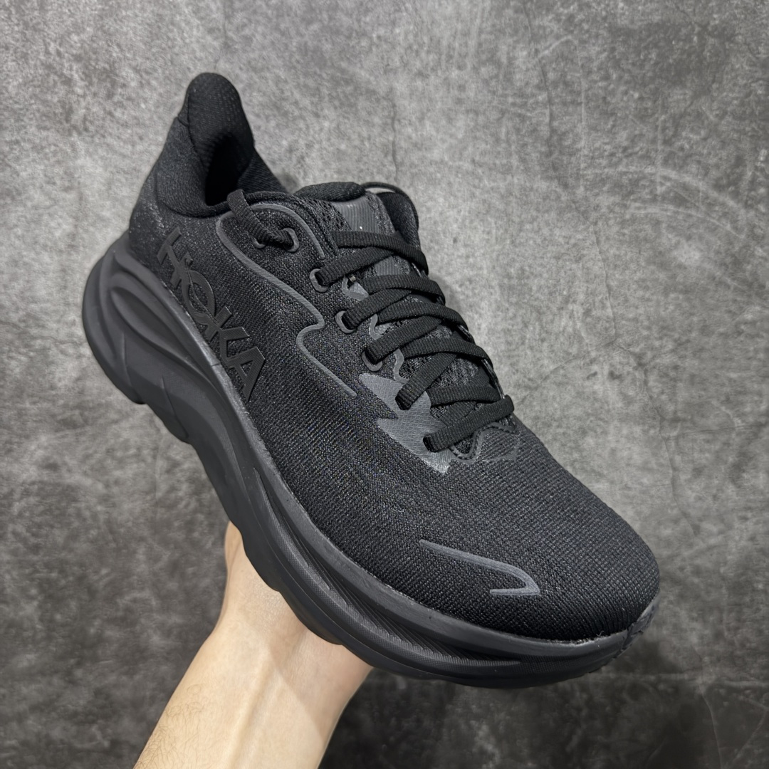 图片[3]-【纯原H版】Hoka One One M CLIFTON 10 克利夫顿10代系列 低帮厚底网织轻量休闲运动慢跑鞋 #升级原楦开发版型 #采用透气针织工程材料鞋面材质 #轻量化材料高弹力泡棉升级中底 #内嵌欧索莱Ortholite® 混合(再生)鞋垫 #外置耐磨防滑橡胶模块❗️ 尺码：36-45含半码-选品中心