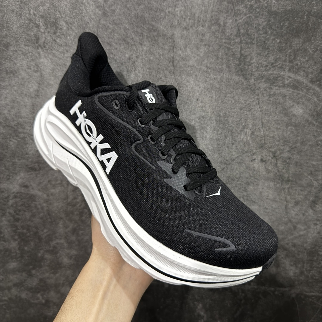 图片[3]-【纯原H版】Hoka One One M CLIFTON 10 克利夫顿10代系列 低帮厚底网织轻量休闲运动慢跑鞋 #升级原楦开发版型 #采用透气针织工程材料鞋面材质 #轻量化材料高弹力泡棉升级中底 #内嵌欧索莱Ortholite® 混合(再生)鞋垫 #外置耐磨防滑橡胶模块❗️ 尺码：36-45含半码-选品中心