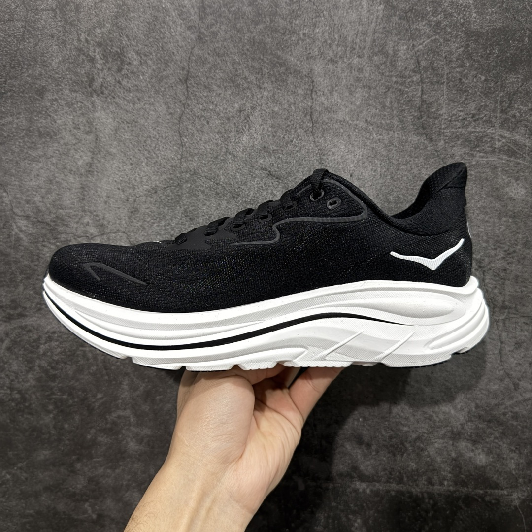 图片[2]-【纯原H版】Hoka One One M CLIFTON 10 克利夫顿10代系列 低帮厚底网织轻量休闲运动慢跑鞋 #升级原楦开发版型 #采用透气针织工程材料鞋面材质 #轻量化材料高弹力泡棉升级中底 #内嵌欧索莱Ortholite® 混合(再生)鞋垫 #外置耐磨防滑橡胶模块❗️ 尺码：36-45含半码-选品中心