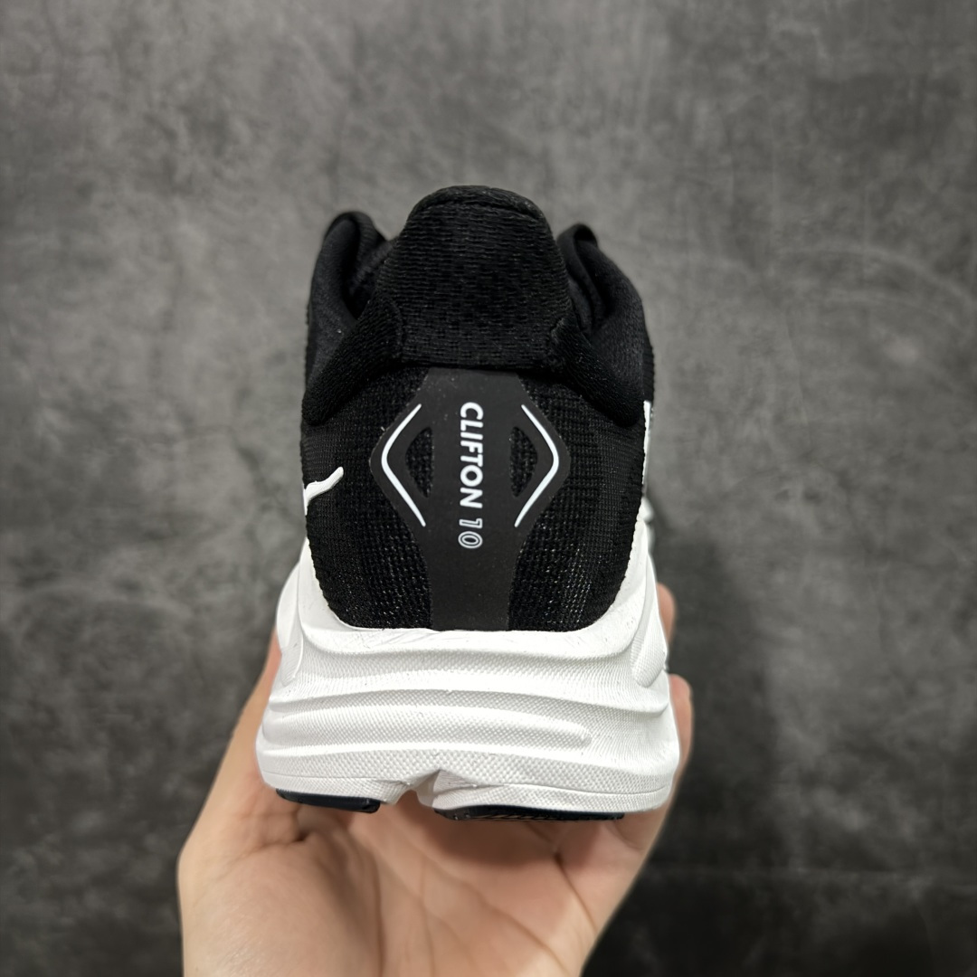 图片[4]-【纯原H版】Hoka One One M CLIFTON 10 克利夫顿10代系列 低帮厚底网织轻量休闲运动慢跑鞋 #升级原楦开发版型 #采用透气针织工程材料鞋面材质 #轻量化材料高弹力泡棉升级中底 #内嵌欧索莱Ortholite® 混合(再生)鞋垫 #外置耐磨防滑橡胶模块❗️ 尺码：36-45含半码-选品中心