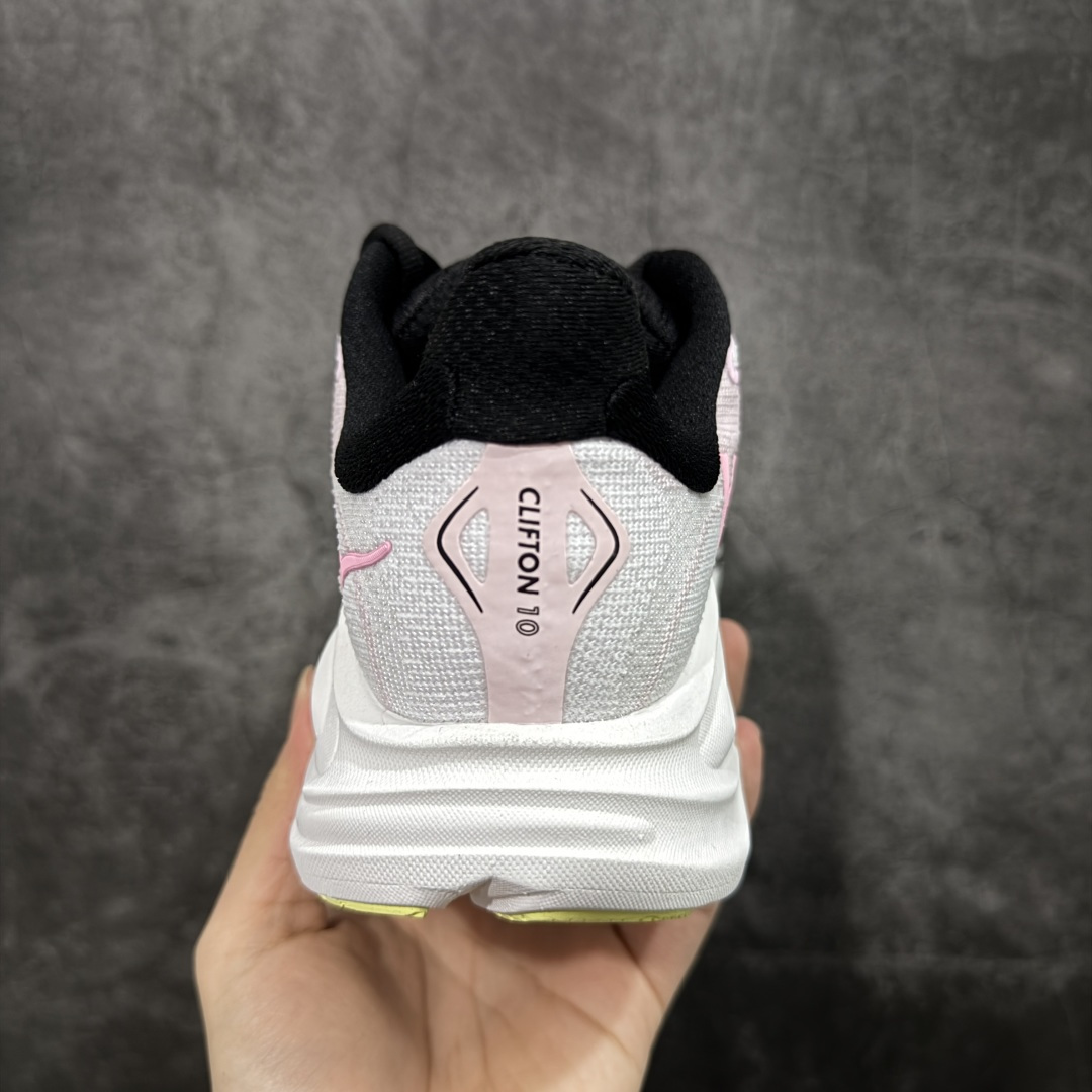 图片[4]-【纯原H版】Hoka One One M CLIFTON 10 克利夫顿10代系列 低帮厚底网织轻量休闲运动慢跑鞋 #升级原楦开发版型 #采用透气针织工程材料鞋面材质 #轻量化材料高弹力泡棉升级中底 #内嵌欧索莱Ortholite® 混合(再生)鞋垫 #外置耐磨防滑橡胶模块❗️ 尺码：36-45含半码-选品中心