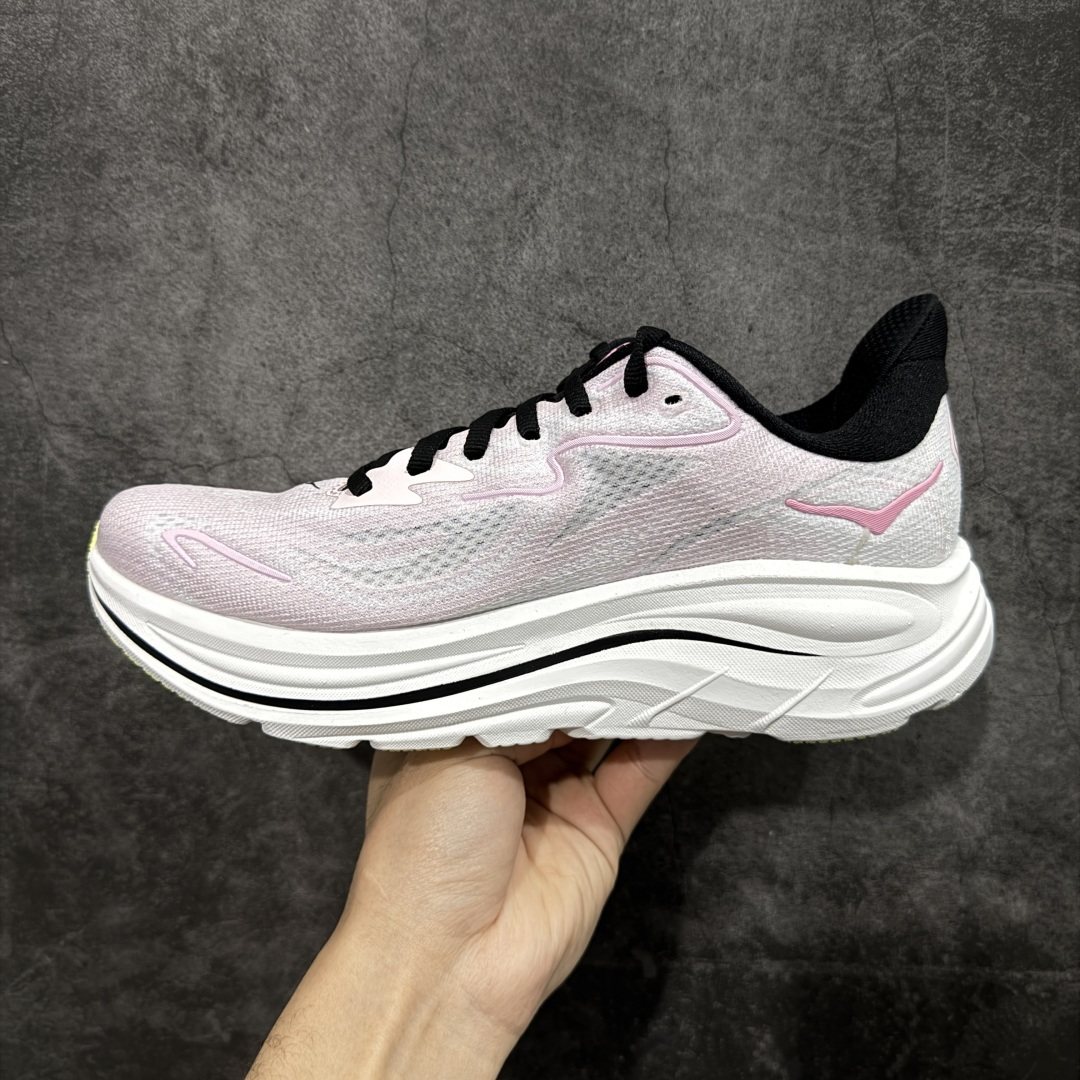图片[2]-【纯原H版】Hoka One One M CLIFTON 10 克利夫顿10代系列 低帮厚底网织轻量休闲运动慢跑鞋 #升级原楦开发版型 #采用透气针织工程材料鞋面材质 #轻量化材料高弹力泡棉升级中底 #内嵌欧索莱Ortholite® 混合(再生)鞋垫 #外置耐磨防滑橡胶模块❗️ 尺码：36-45含半码-选品中心