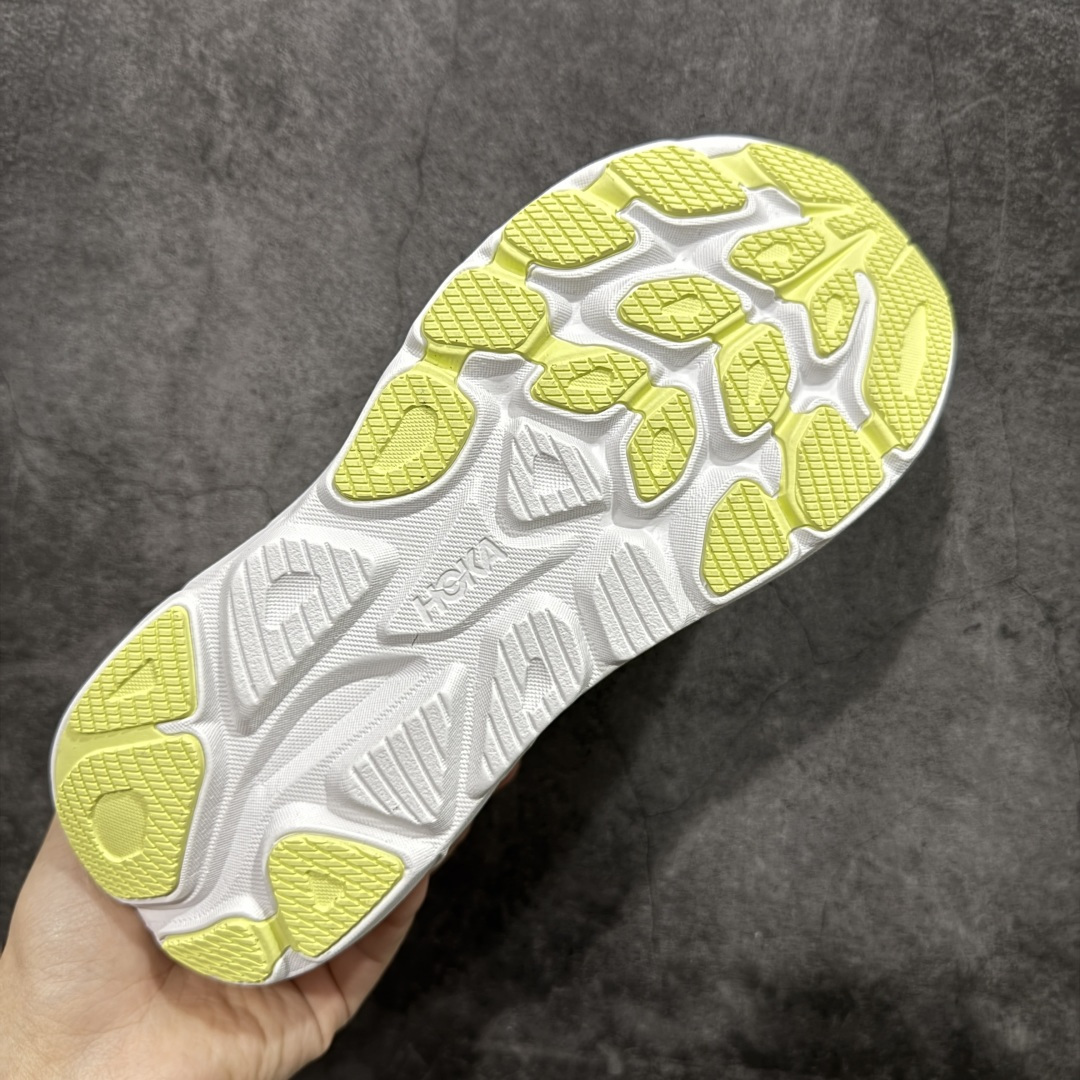 图片[9]-【纯原H版】Hoka One One M CLIFTON 10 克利夫顿10代系列 低帮厚底网织轻量休闲运动慢跑鞋 #升级原楦开发版型 #采用透气针织工程材料鞋面材质 #轻量化材料高弹力泡棉升级中底 #内嵌欧索莱Ortholite® 混合(再生)鞋垫 #外置耐磨防滑橡胶模块❗️ 尺码：36-45含半码-选品中心