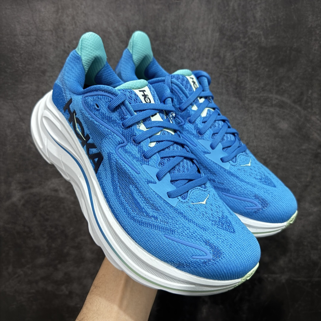 图片[9]-【纯原H版】Hoka One One M CLIFTON 10 克利夫顿10代系列 低帮厚底网织轻量休闲运动慢跑鞋 #升级原楦开发版型 #采用透气针织工程材料鞋面材质 #轻量化材料高弹力泡棉升级中底 #内嵌欧索莱Ortholite® 混合(再生)鞋垫 #外置耐磨防滑橡胶模块❗️ 尺码：36-45含半码-选品中心