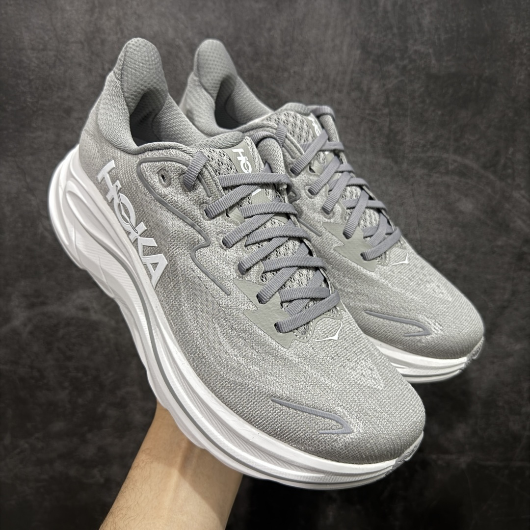 图片[6]-【纯原H版】Hoka One One M CLIFTON 10 克利夫顿10代系列 低帮厚底网织轻量休闲运动慢跑鞋 #升级原楦开发版型 #采用透气针织工程材料鞋面材质 #轻量化材料高弹力泡棉升级中底 #内嵌欧索莱Ortholite® 混合(再生)鞋垫 #外置耐磨防滑橡胶模块❗️ 尺码：36-45含半码-选品中心