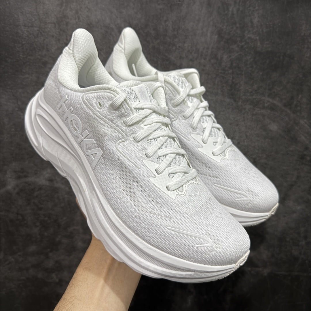 图片[7]-【纯原H版】Hoka One One M CLIFTON 10 克利夫顿10代系列 低帮厚底网织轻量休闲运动慢跑鞋 #升级原楦开发版型 #采用透气针织工程材料鞋面材质 #轻量化材料高弹力泡棉升级中底 #内嵌欧索莱Ortholite® 混合(再生)鞋垫 #外置耐磨防滑橡胶模块❗️ 尺码：36-45含半码-选品中心