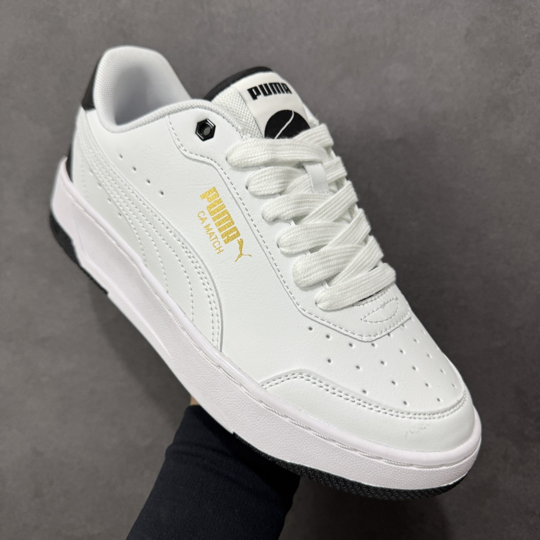 图片[3]-【公司级】Puma Ferrari Ca Match 彪马低帮休闲百搭板鞋 皮革拼接 耐磨防滑 货号：308621-07 尺码：36-45 编码：GLB220230-选品中心