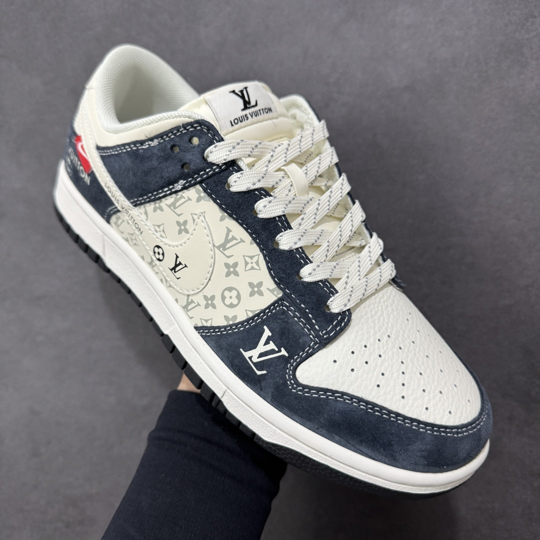 图片[3]-【定制版】Nike Dunk Low Retro LV联名 周年高端定制 低帮休闲板鞋 #定制鞋盒 大厂纯原品质出货 超高清洁度 皮料切割干净无任何毛边 细节完美 货号：KG6699-F01 尺码：36 36.5 37.5 38 38.5 39 40 40.5 41 42 42.5 43 44 44.5 45-选品中心