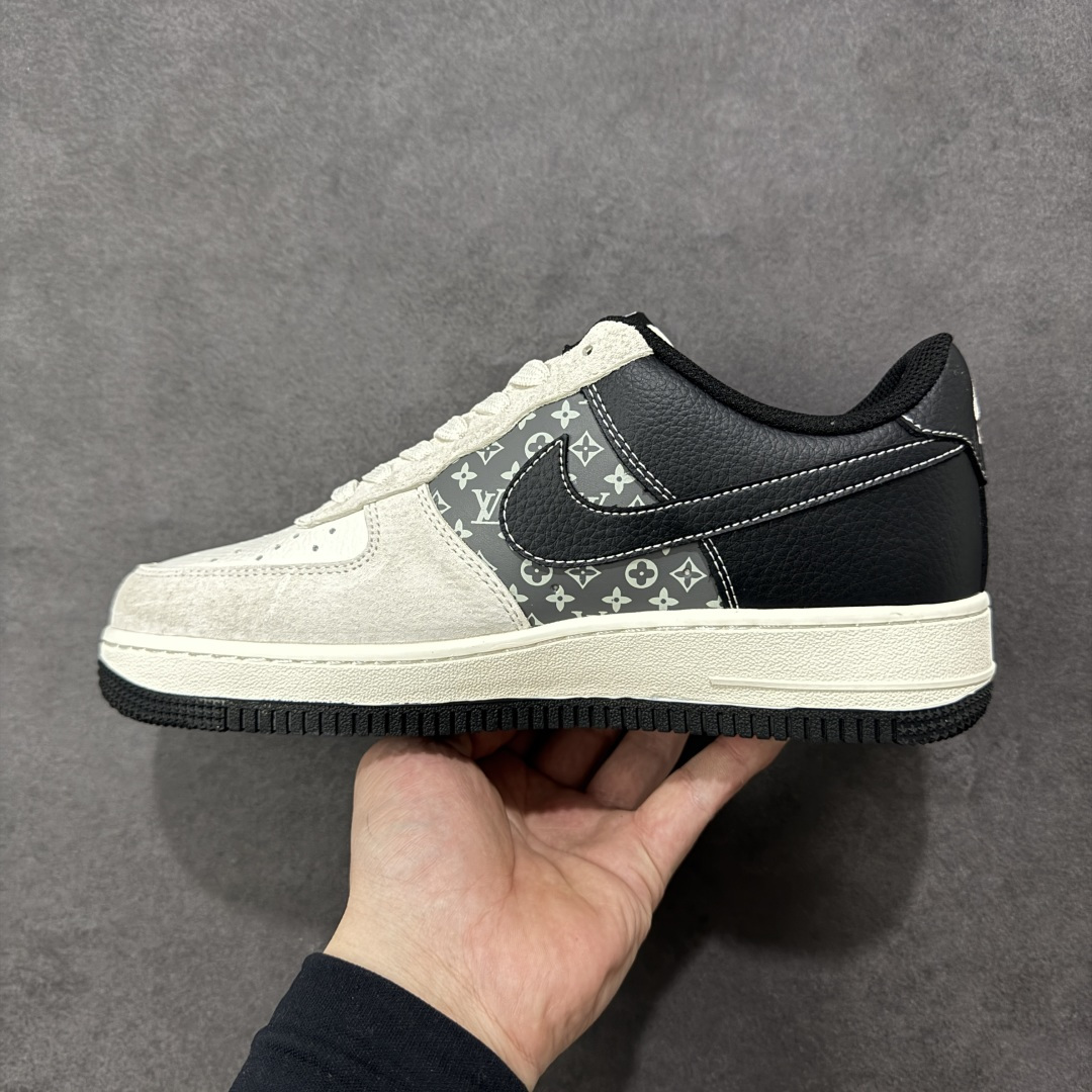图片[2]-【定制版】Nike Air Force 1 Low 07 LV联名 空军一号低帮板鞋 原楦头原纸板 打造纯正空军版型 专注外贸渠道 全掌内置蜂窝气垫 原盒配件 原厂中底钢印、拉帮完美 货号：KD6699-F08 尺码：36-45-选品中心