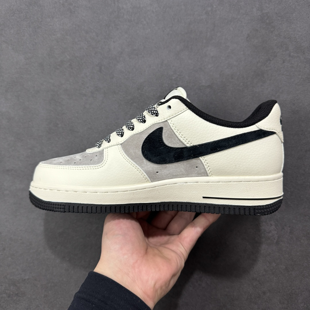 图片[2]-【定制版】Nike Air Force 1\’07 Low 斯图西联名 白灰黑 空军一号低帮休闲板鞋  #定制皮料 定制鞋盒 原楦原纸板 纯正空军版型 内置全掌气垫 货号：XD9314-617  尺码：36 36.5 37.5 38 38.5 39 40 40.5 41 42 42.5 43 44 44.5 45-选品中心