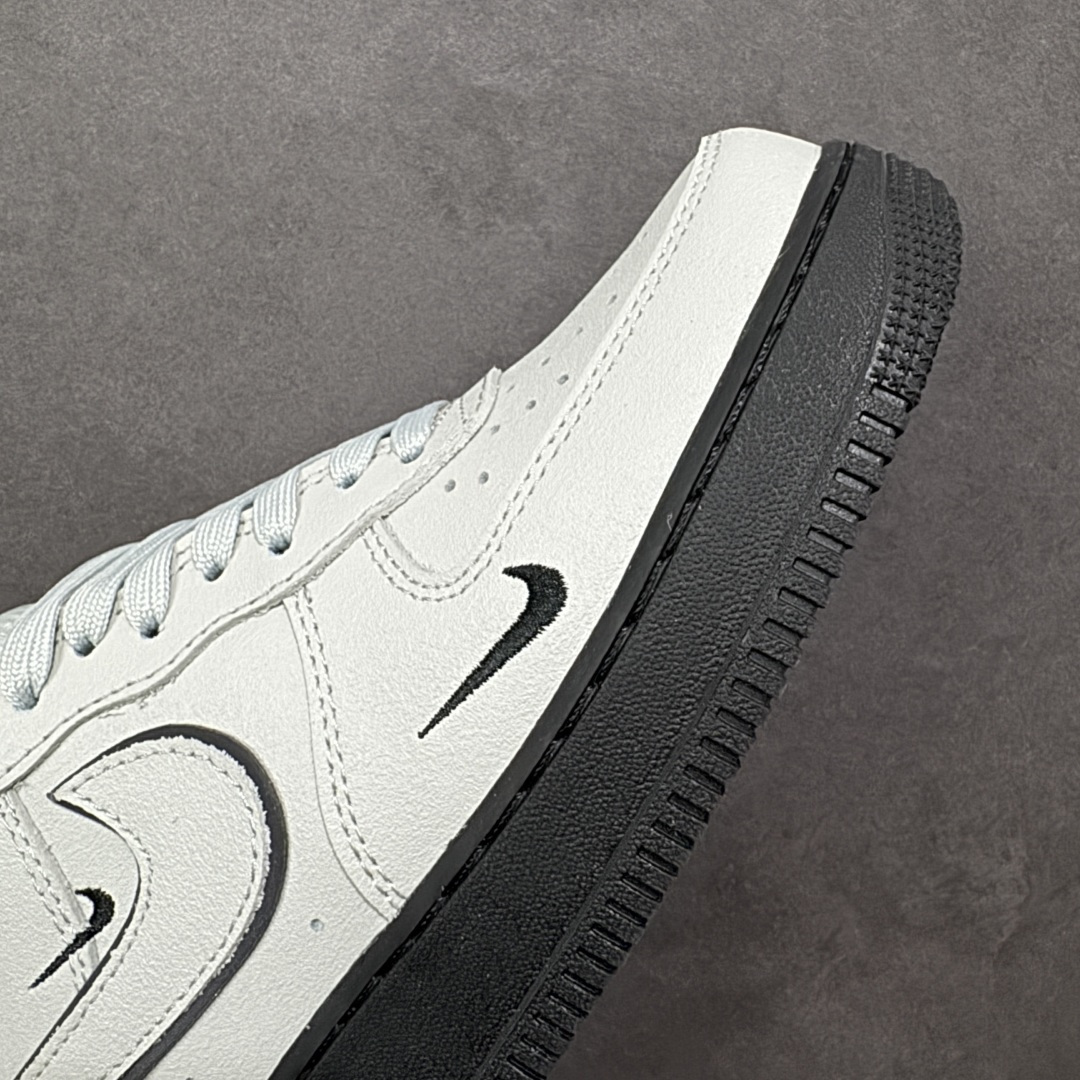 图片[5]-【定制版】Nike Air Force 1\’07 Low 冷调灰调碰撞酷黑 空军一号低帮休闲板鞋  #定制皮料 定制鞋盒 原楦原纸板 纯正空军版型 内置全掌气垫 货号：XL1979-128  尺码：36 36.5 37.5 38 38.5 39 40 40.5 41 42 42.5 43 44 44.5 45-选品中心