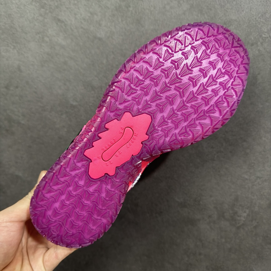 图片[9]-【公司级】Nike JA 3 EP 莫兰特三代低帮实战篮球鞋  #鞋面采用网布搭配棱纹覆面设计，延续了耐克 Ja系列一贯的凌厉轮廓。鞋侧饰有反光效果的粉色与蓝色 Swoosh 标志，与之形成对比的灰色锯齿状的 Zoom 中底。前掌区域点缀配色细节，与冰晶的抓地纹路形成鲜明对比。 货号：HF2794-600  尺码：39 40 40.5 41 42 42.5 43 44 44.5 45 46-选品中心