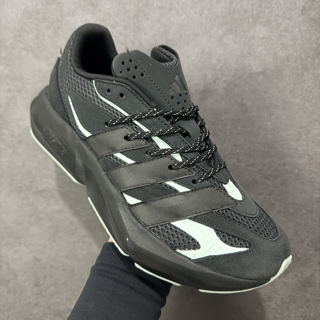 图片[3]-【公司级】AD Lightblaze 舒适耐磨减震专业跑步鞋 冲向目标，一路向前，不断挑战和突破自我无论是平时训练还是马拉松，让这款adidas跑步鞋伴你畅快开跑兼具舒适性和结构感，搭载Lightstrike科技，为步伐注入活力 货号：JR1058 尺码：36-45-选品中心