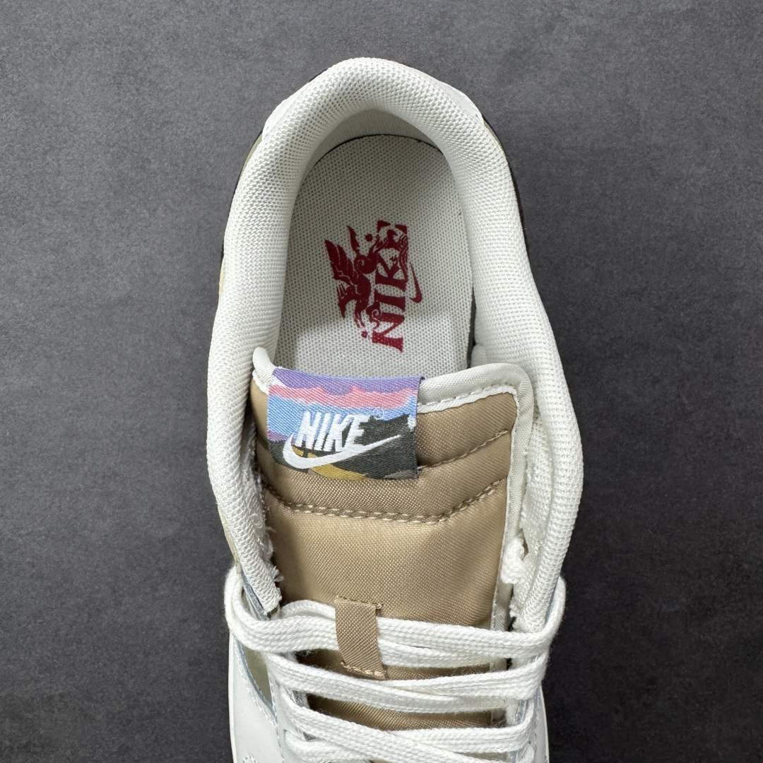 图片[7]-【公司级】公司级 头层 Nk Dunk Pegasus Pack CNY \”马年限定\” 舒适贴合 低帮 板鞋 男女同款 米褐色 米棕配色+敦煌飞马暗纹刺绣，红勾+马蹄金属扣戳中细节控，鞋垫还藏《天马赋》篆字，国潮味儿直接拉满！ 货号： IQ1118-220 尺码：36 36.5 37.5 38 38.5 39 40 40.5 41 42 42.5 43 44 44.5 45 46 编码：GQB260270-选品中心