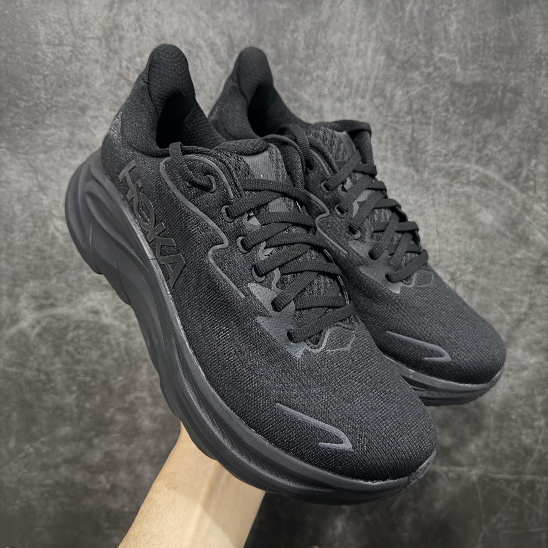 图片[5]-【纯原H版】Hoka One One M CLIFTON 10 克利夫顿10代系列 低帮厚底网织轻量休闲运动慢跑鞋 #升级原楦开发版型 #采用透气针织工程材料鞋面材质 #轻量化材料高弹力泡棉升级中底 #内嵌欧索莱Ortholite® 混合(再生)鞋垫 #外置耐磨防滑橡胶模块❗️ 尺码：36-45含半码-选品中心