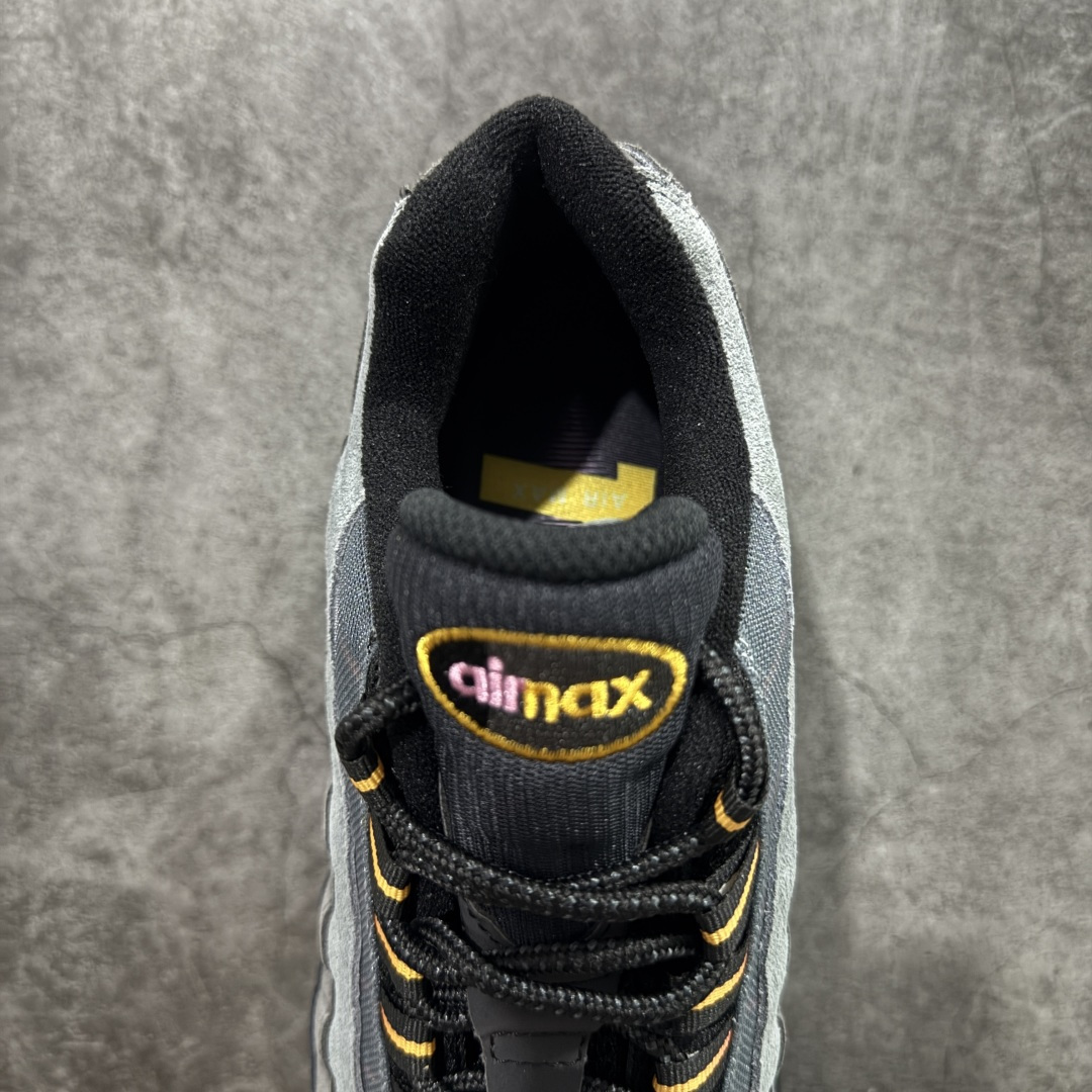 图片[8]-【XE纯原】NK Air Max 95 OG 复古舒适气垫运动鞋 IB7683-001 全部配色 原鞋开发生产 高度还原 一眼ZP既视感 男女鞋真标半码制 原楦原纸版数据开发 环保进口透气牛皮革材质 高弹EVA缓震中底组合开窗式Air气垫装置 外置防滑耐磨橡胶外底❗ 尺码：40 40.5 41 42 42.5 43 44 44.5 45 46-选品中心