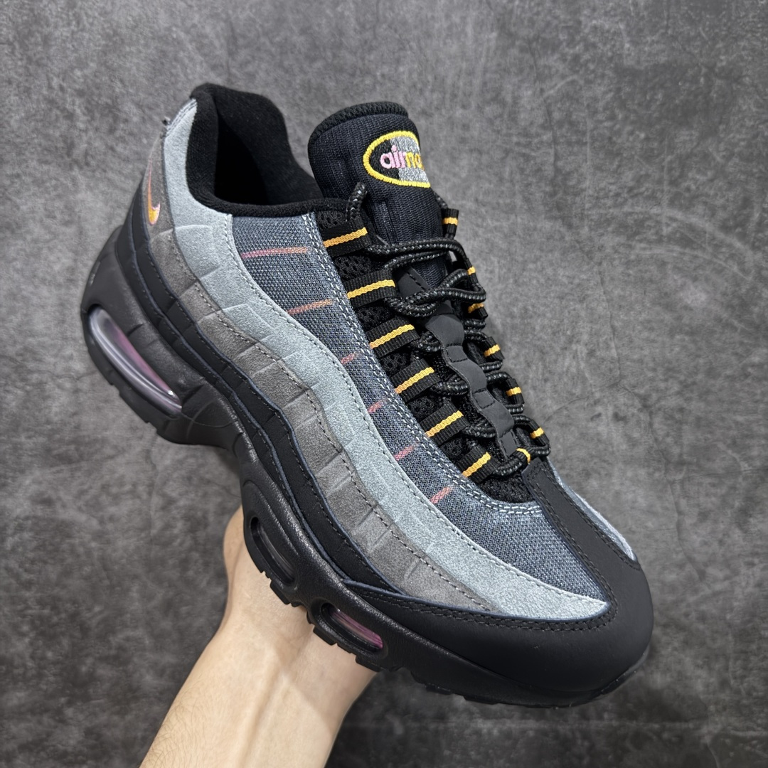 图片[3]-【XE纯原】NK Air Max 95 OG 复古舒适气垫运动鞋 IB7683-001 全部配色 原鞋开发生产 高度还原 一眼ZP既视感 男女鞋真标半码制 原楦原纸版数据开发 环保进口透气牛皮革材质 高弹EVA缓震中底组合开窗式Air气垫装置 外置防滑耐磨橡胶外底❗ 尺码：40 40.5 41 42 42.5 43 44 44.5 45 46-选品中心