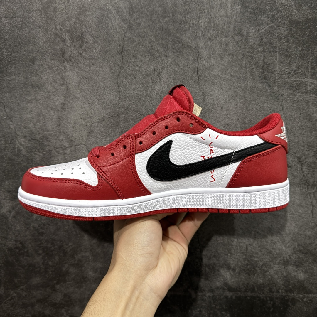 图片[2]-【XE纯原】Travis Scott x Air Jordan AJ1 Low OG SP TS联名 倒钩低帮 DM7866-101 全新版本出货 同价位无对手 纯原大厂出品 实打实原材头层皮料 高端外贸零售专供品质 版型细节完美 原鞋原楦头纸板开发 原厂防尘纸 极致一眼正品既视感 尺码：36-48码 真实半码-选品中心