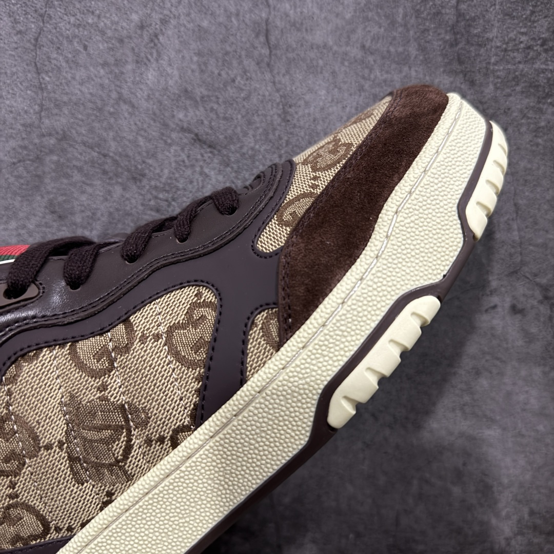 图片[6]-【海淘代购版】Gucci 古驰 RE-Web 新款 复古休闲板鞋 海淘代购专供品质 正确楦型 配件齐全 进口皮料/原版羊皮内里 匠心打造 其用料及细节已争取最大限度还原公司正品 实拍如图 所见即所得 谨防混卖 尺码：39 40 41 42 43 44 45-选品中心