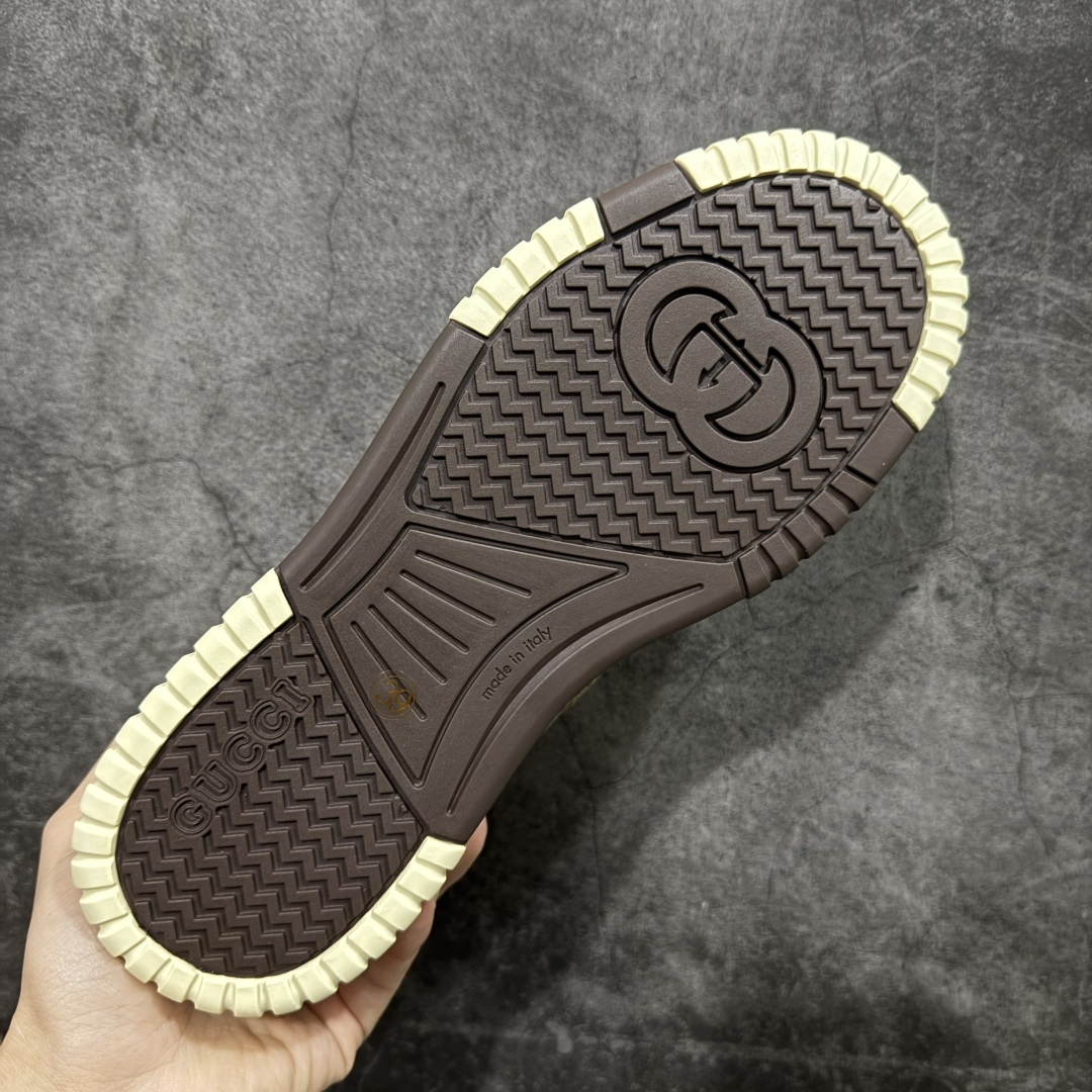 图片[9]-【海淘代购版】Gucci 古驰 RE-Web 新款 复古休闲板鞋 海淘代购专供品质 正确楦型 配件齐全 进口皮料/原版羊皮内里 匠心打造 其用料及细节已争取最大限度还原公司正品 实拍如图 所见即所得 谨防混卖 尺码：39 40 41 42 43 44 45-选品中心