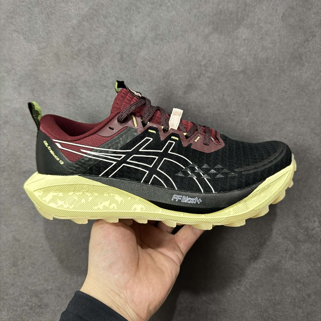 【公司级】Asics Gel-Trabuco 13 亚瑟士复古透气休闲鞋缓震男子耐磨跑步鞋 1012B768-002  #鞋面采用无缝线鞋面，贴合脚型，穿着舒适；中底360°环绕式GL，提供良好的缓冲性能；  尺码：36 37 37.5 38 39 39.5 40 40.5 41.5 42 42.5 43.5 44 45 46 编码：AMB250260-选品中心