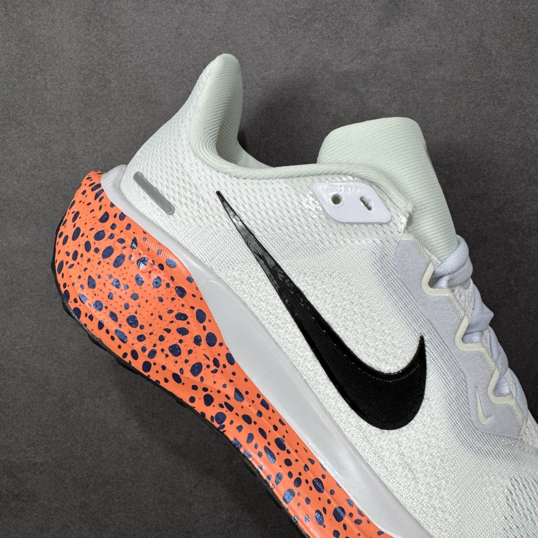 图片[6]-【公司级】Nike Pegasus 41 代飞马专业跑鞋 鞋面采用外层由韧性纱线+内层网眼布的设计，在确保稳定性和耐久性的同时，也保证了贴合舒适及透气性能 此外，鞋带孔也从飞线变为全新板带设计，提供更加舒适的锁定贴合 中底方面为 全掌react泡棉+内嵌前后掌双Zoom Air气垫的配置组合，经典的华夫格大底则能确保抓地 尺码：36-46带半码 货号：FN7678-900 编码：LNHB210220-选品中心