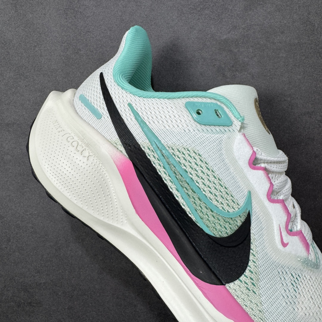 图片[6]-【公司级】Nike Pegasus 41 Air Zoom 轻盈舒适耐磨 低帮 气垫 休闲跑步鞋 – 鞋面设计：采用轻盈透气的工程网眼设计，能快速排出湿气，保持脚部干爽。Dynamic Midfoot Fit系统将鞋带与内部中足板带相连，提供良好的支撑和包裹性 – 外底特点：经典橡胶外底结合华夫格底纹，抓地力强，在各种路面上都能提供稳定的摩擦力，不易打滑，同时也具备良好的耐磨性，可延长鞋子使用寿命 。 货号：HM3703-161 尺码：36-46带半码 编码：LNHB210220-选品中心