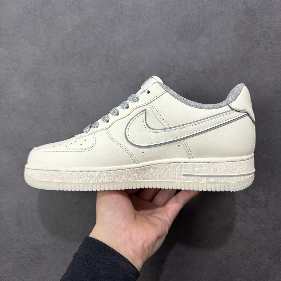 图片[2]-【定制版】Nike Air Force 1\’07 Low 联名 沙褐藏蓝 空军一号低帮休闲板鞋 SM6668-133 #原楦头原纸板 原装鞋盒 定制五金配件 内置全掌气垫 原厂鞋底 尺码：36-45（半） 编码：HXSB310320-选品中心