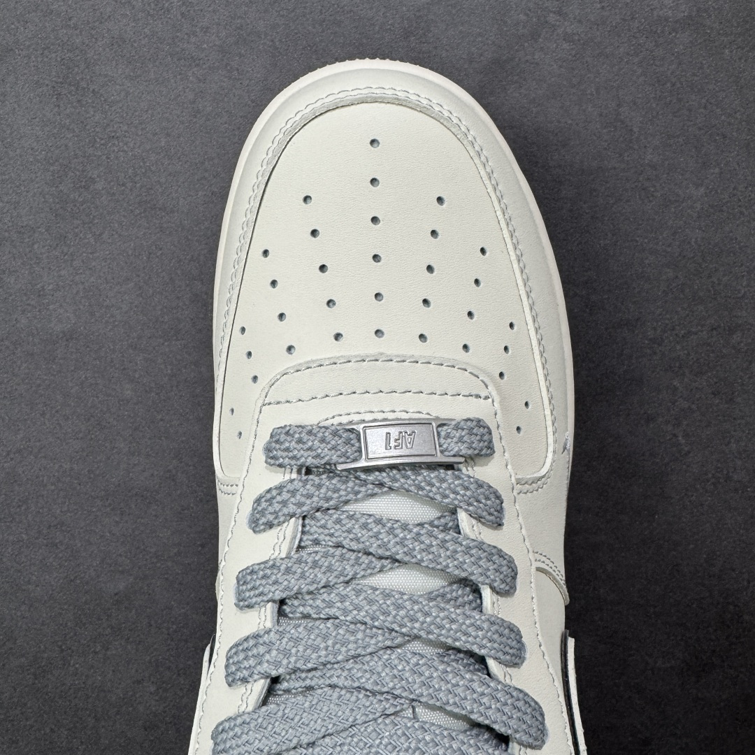 图片[8]-【定制版】Nike Air Force 1\’07 Low 联名 沙褐藏蓝 空军一号低帮休闲板鞋 SM6668-133 #原楦头原纸板 原装鞋盒 定制五金配件 内置全掌气垫 原厂鞋底 尺码：36-45（半） 编码：HXSB310320-选品中心