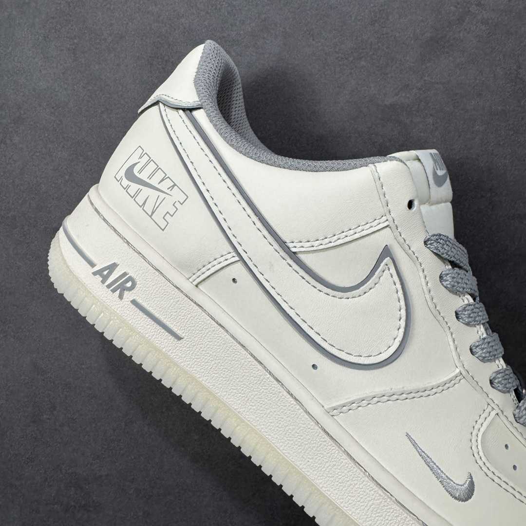 图片[6]-【定制版】Nike Air Force 1\’07 Low 联名 沙褐藏蓝 空军一号低帮休闲板鞋 SM6668-133 #原楦头原纸板 原装鞋盒 定制五金配件 内置全掌气垫 原厂鞋底 尺码：36-45（半） 编码：HXSB310320-选品中心