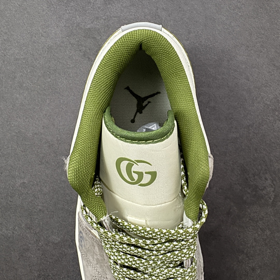 图片[7]-【定制版】Air Jordan 1 Low AJ1 乔1 马年限定 古驰联名 高端定制 低帮复古篮球鞋  #定制鞋盒 大厂纯原品质出货 超高清洁度 皮料切割干净无任何毛边 细节完美 货号：XX2606-006  尺码：36 36.5 37.5 38 36.5 39 40 40.5 41 42 42.5 43 44 44.5 45-选品中心