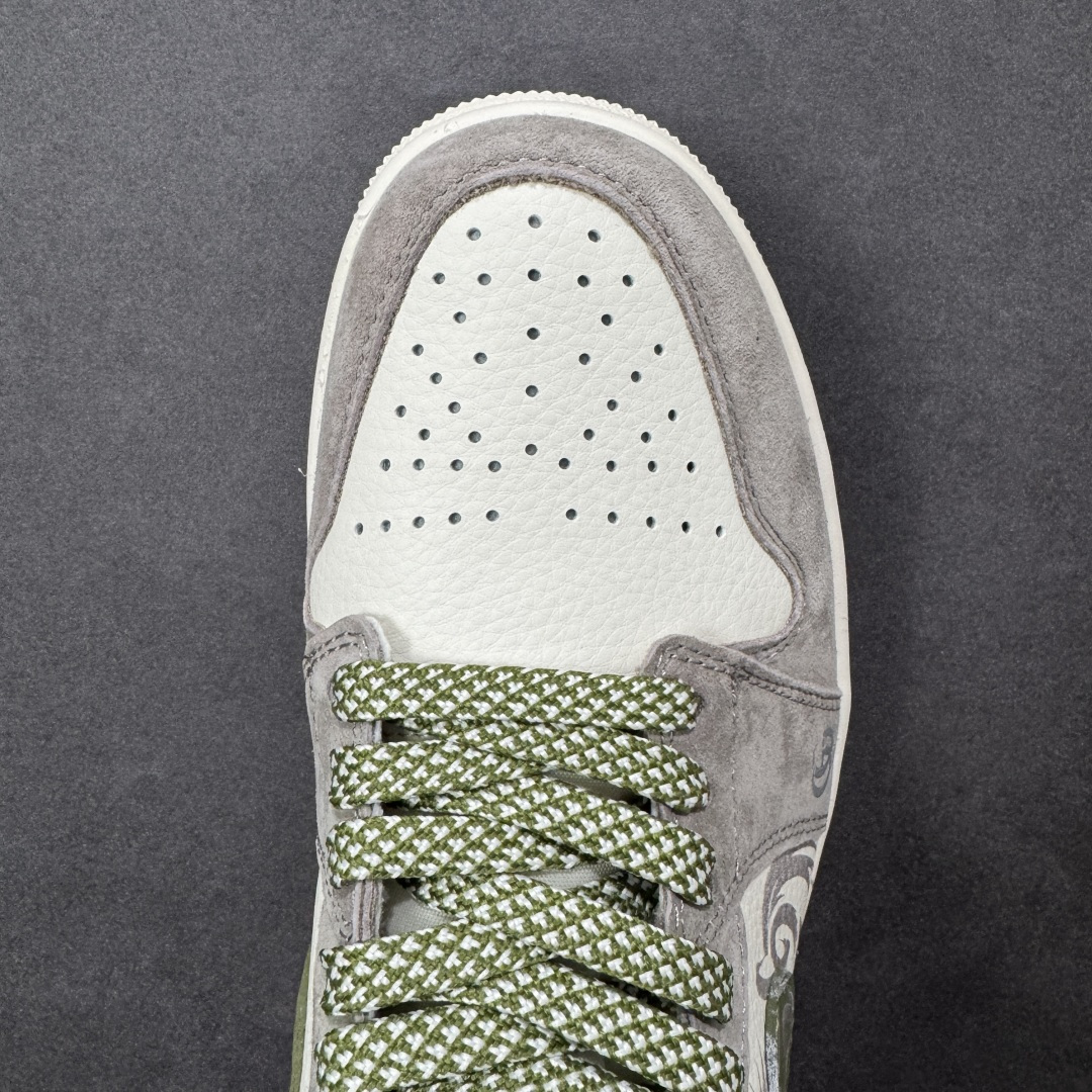 图片[8]-【定制版】Air Jordan 1 Low AJ1 乔1 马年限定 古驰联名 高端定制 低帮复古篮球鞋  #定制鞋盒 大厂纯原品质出货 超高清洁度 皮料切割干净无任何毛边 细节完美 货号：XX2606-006  尺码：36 36.5 37.5 38 36.5 39 40 40.5 41 42 42.5 43 44 44.5 45-选品中心