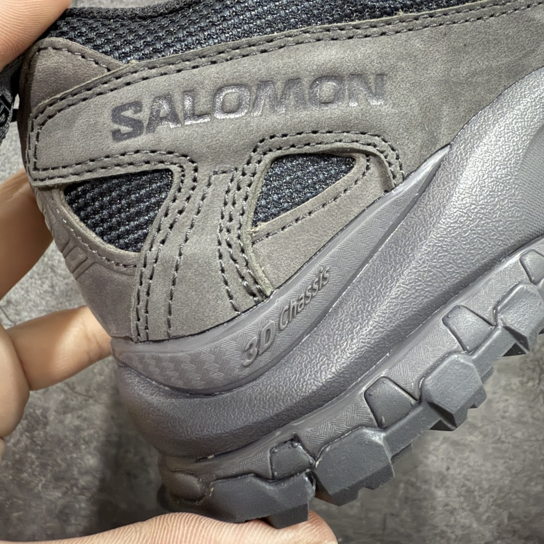 图片[3]-【Goat礼盒版】Salomon萨洛蒙2025秋冬新款XA pro 3D JEONG LI 二代系列新色系跑步鞋休闲运动鞋 479616 T0级别版本出货-只做市面市场第一档 皮面部位采用头层皮打造-横扫市面 中底搭载全掌玻璃纤维能量板和超厚弹性泡沫中底，跑动时推进力十足，缓震回馈很强，日常通勤或训练都很稳 鞋身长毛牛猄皮面设计，内层材质透气网面 穿着舒适度好 原版材质 原版大底 尺码：36-45-选品中心