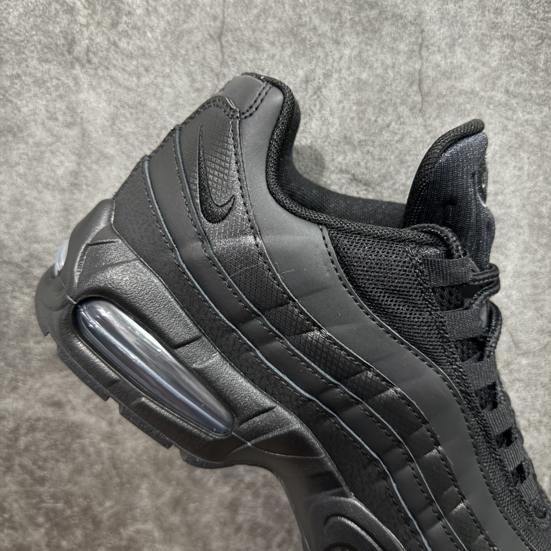 图片[7]-【KZ2.0版本】Nike Air Max 95 纯黑 货号：HM8755-001 纯原大厂生产线出品 原厂材料 原厂楦头 市场正确版本 区分错版 尺码：40 41 42 43 44 45 46 47.5 48 48.5-选品中心