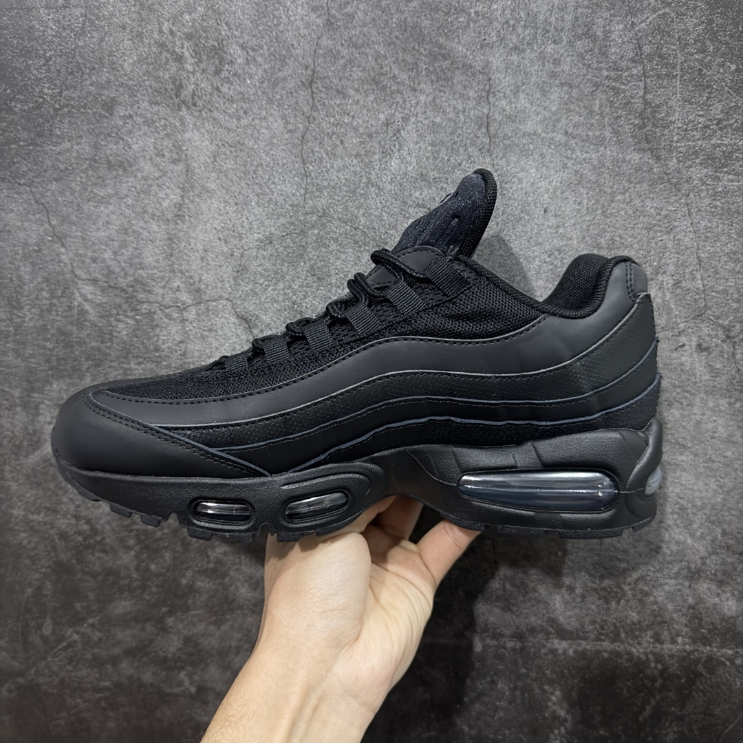 图片[2]-【KZ2.0版本】Nike Air Max 95 纯黑 货号：HM8755-001 纯原大厂生产线出品 原厂材料 原厂楦头 市场正确版本 区分错版 尺码：40 41 42 43 44 45 46 47.5 48 48.5-选品中心