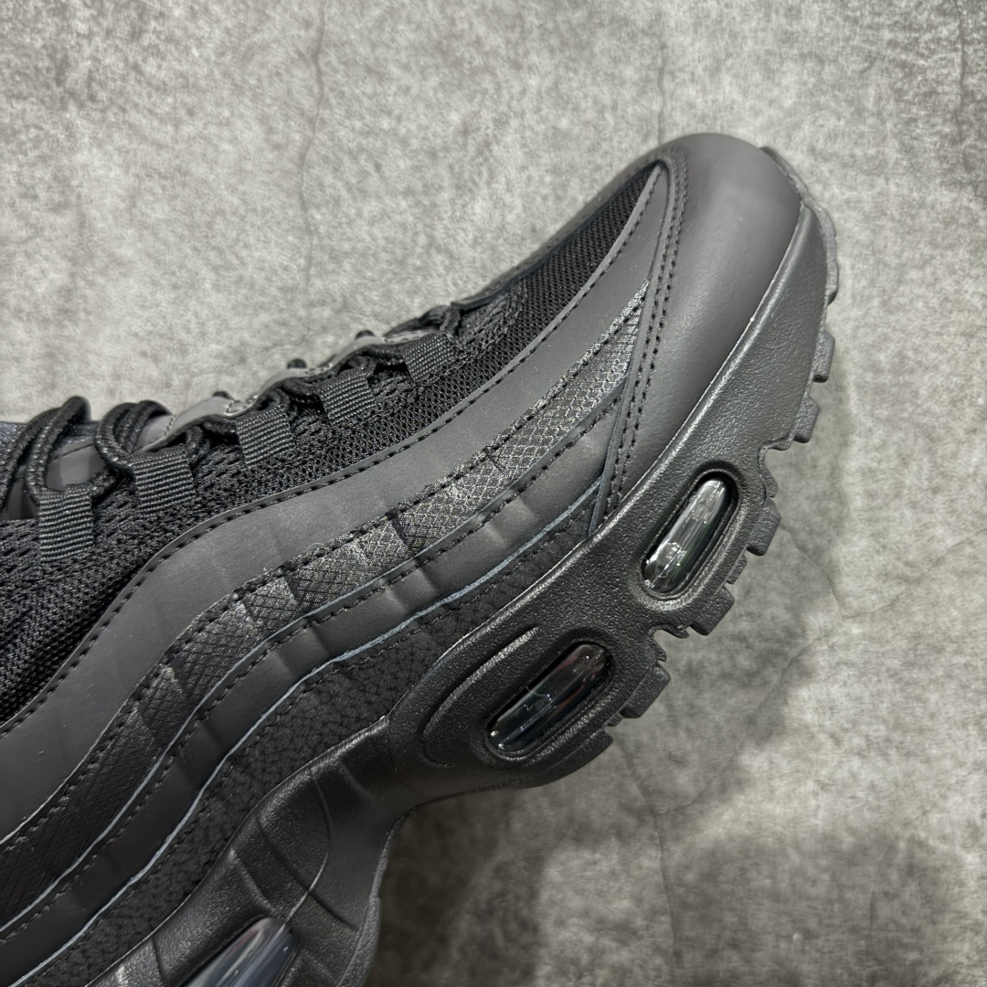 图片[6]-【KZ2.0版本】Nike Air Max 95 纯黑 货号：HM8755-001 纯原大厂生产线出品 原厂材料 原厂楦头 市场正确版本 区分错版 尺码：40 41 42 43 44 45 46 47.5 48 48.5-选品中心