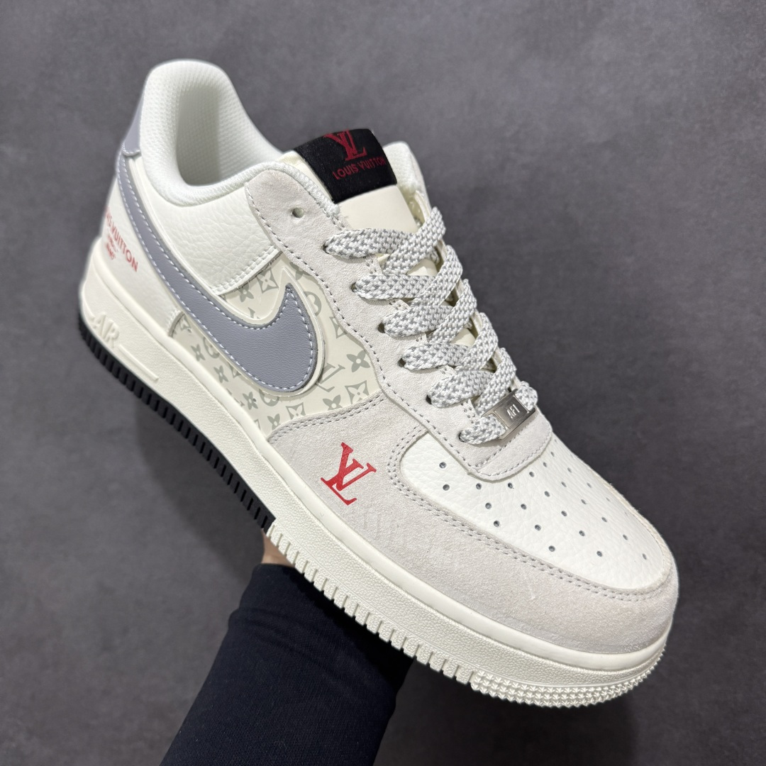 图片[3]-【定制版】Nike Air Force 1\’07 Low LV联名 空军一号低帮休闲板鞋  #原楦头原纸板 原装鞋盒 定制五金配件 内置全掌气垫 原厂鞋底 货号：KD6699-F06  尺码：36 36.5 37.5 38 38.5 39 40 40.5 41 42 42.5 43 44 44.5 45-选品中心