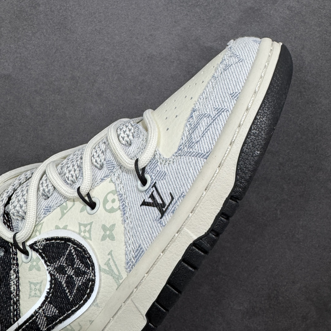 图片[5]-【定制版】Nike SB Dunk Low“LV联名——荔纹勾抽绳” 周年高端定制 低帮休闲板鞋 定制鞋盒 大厂纯原品质出货 超高清洁度 皮料切割干净无任何毛边 细节完美 货号：CX5050-Y43 尺码： 36 36.5 37.5 38 38.5 39 40 40.5 41 42 42.5 43 44 44.5 45-选品中心