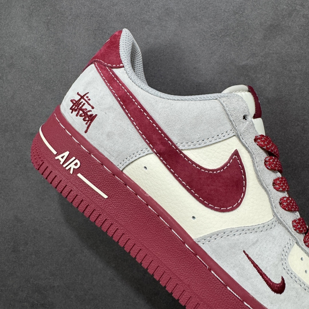 图片[6]-【定制版】Nike Air Force 1\’07 Low 斯图西联名 空军一号低帮休闲板鞋  #原楦头原纸板 原装鞋盒 定制五金配件 内置全掌气垫 原厂鞋底 货号：JP8028-076  尺码：36 36.5 37.5 38 38.5 39 40 40.5 41 42 42.5 43 44 44.5 45-选品中心
