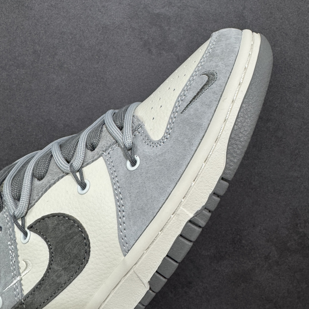 图片[5]-【定制版】Nike SB Dunk Low 北面联名 米灰猪八革绑带 周年高端定制 低帮休闲板鞋 #定制鞋盒 大厂纯原品质出货 超高清洁度 皮料切割干净无任何毛边 细节完美 货号：JP2026-102 尺码：36 36.5 37.5 38 38.5 39 40 40.5 41 42 42.5 43 44 44.5 45-选品中心