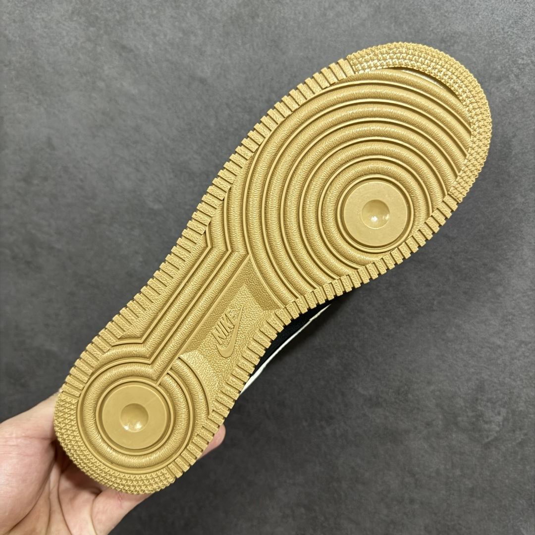 图片[9]-【定制版】Nike Air Force 1 \’07 Low “斯图西联名——双拼米黑棕”空军一号 高端定制 低帮 运动鞋 休闲鞋 折边针车 工艺难度大 原楦头原纸板 原装鞋盒 定制五金配件 内置全掌气垫 原厂鞋底 货号：LD1999-006 尺码：36 36.5 37.5 38 38.5 39 40 40.5 41 42 42.5 43 44 44.5 45 编码：HXSB310320-选品中心