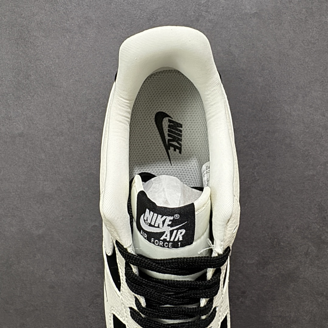 图片[7]-【定制版】Nike Air Force 1 \’07 Low “斯图西联名——双拼米黑棕”空军一号 高端定制 低帮 运动鞋 休闲鞋 折边针车 工艺难度大 原楦头原纸板 原装鞋盒 定制五金配件 内置全掌气垫 原厂鞋底 货号：LD1999-006 尺码：36 36.5 37.5 38 38.5 39 40 40.5 41 42 42.5 43 44 44.5 45 编码：HXSB310320-选品中心