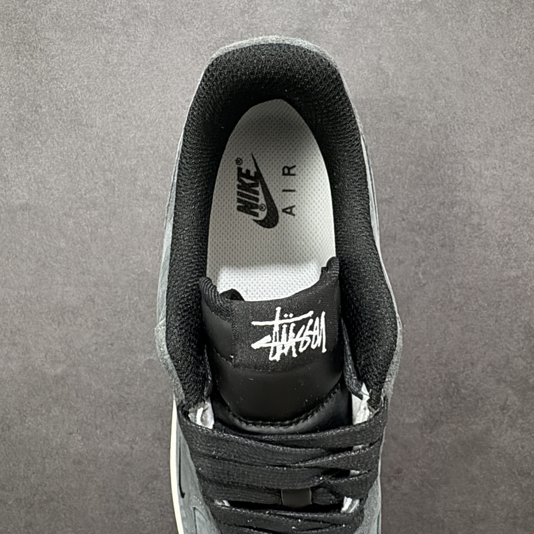 图片[7]-【定制版】Nike Air Force 1\’07 Low 斯图西联名 炭灰雅白 空军一号低帮休闲板鞋  #原楦头原纸板 高端定制鞋盒 原厂鞋底 超高清洁度 细节完美 货号：DV5477-401  尺码：36 36.5 37.5 38 38.5 39 40 40.5 41 42 42.5 43 44 44.5 45-选品中心