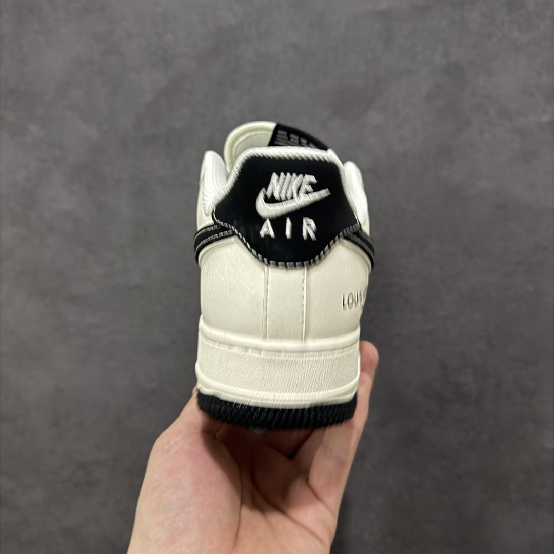 图片[4]-【定制版】Nike Air Force 1\’07 Low LV联名 黑灰麂皮 空军一号低帮休闲板鞋  #定制鞋盒 大厂纯原品质出货 超高清洁度 皮料切割干净无任何毛边 细节完美 货号：XD9314-619  尺码：36 36.5 37.5 38 38.5 39 40 40.5 41 42 42.5 43 44 44.5 45-选品中心