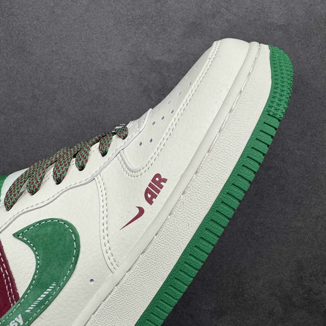 图片[5]-【定制版】Nike Air Force 1\’07 Low 斯图西联名 空军一号低帮休闲板鞋  #原楦头原纸板 原装鞋盒 定制五金配件 内置全掌气垫 原厂鞋底 货号：XD9314-615  尺码：36 36.5 37.5 38 38.5 39 40 40.5 41 42 42.5 43 44 44.5 45-选品中心