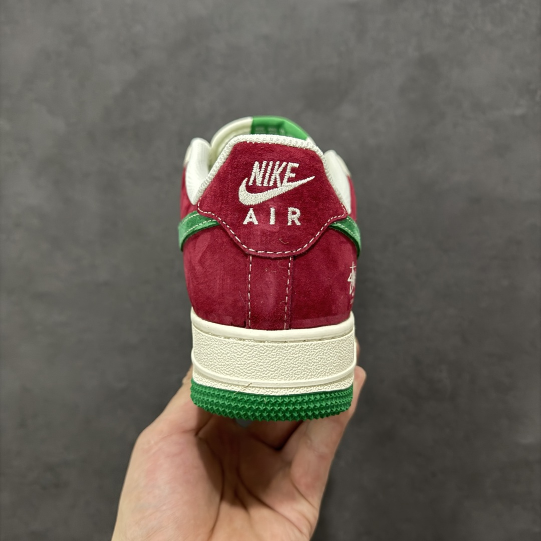 图片[4]-【定制版】Nike Air Force 1\’07 Low 斯图西联名 空军一号低帮休闲板鞋  #原楦头原纸板 原装鞋盒 定制五金配件 内置全掌气垫 原厂鞋底 货号：XD9314-615  尺码：36 36.5 37.5 38 38.5 39 40 40.5 41 42 42.5 43 44 44.5 45-选品中心