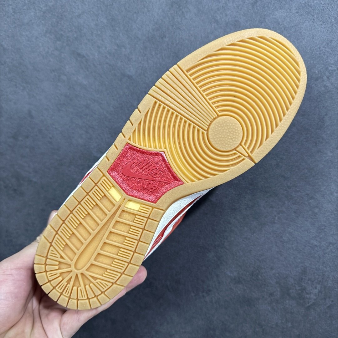 图片[9]-【定制版】Nike SB Dunk Low 西瓜红 SB低帮休闲板鞋 FZ1287-300  #大厂纯原品质出货 清洁度 电绣工艺 皮料切割干净无任何毛边 细节完美  尺码：36 36.5 37.5 38 38.5 39 40 40.5 41 42 42.5 43 44 44.5 45 46 编码：YBB260270-选品中心