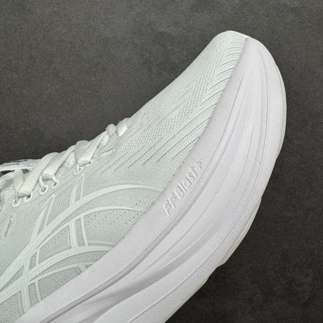 图片[5]-【公司级】Asics Gel-Nimbus 28 舒适防滑耐磨低帮休闲跑步鞋 鞋底采用了轻质发泡材料 并在后跟和前掌处采用了ASICS亚瑟士核心科技-GEL缓震胶 赋予鞋款强大的缓冲性能 提供了更柔软舒适的穿着体验 而在原有设计的启发之上 此次鞋款采用更贴合当今潮流趋势的材料和创新技术 展现出纽约充满活力的都市精神 货号：1011C127-100 尺码：36 37 37.5 38 39 39.5 40.5 41.5 42 42.5 43.5 44 45 46 47 编码：AMB250260-选品中心